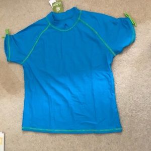 LL Bean Sport Surf Shirt Girls